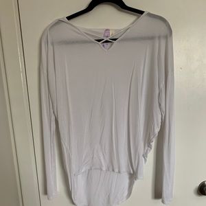 White Loose Tee